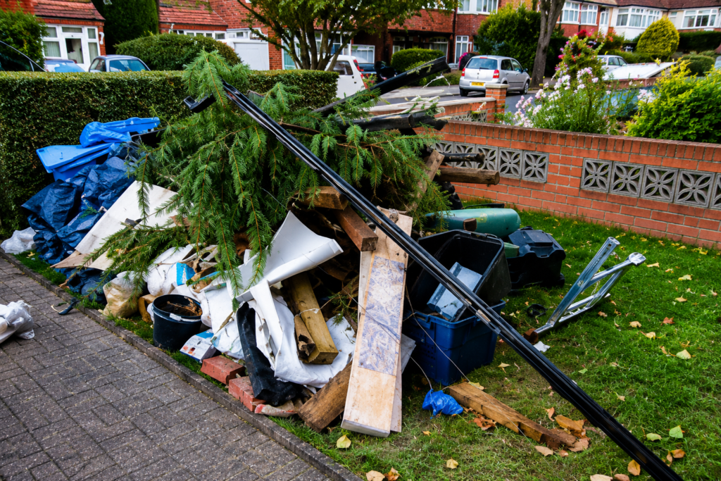 Before Rubbish Collection From crouch end (N8)
