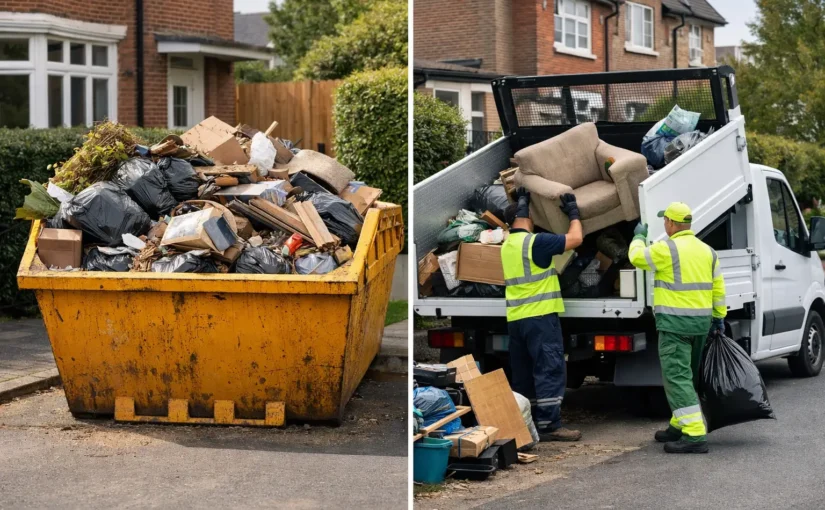 Skip Hire Versus Rubbish Clearance: Which Wins?